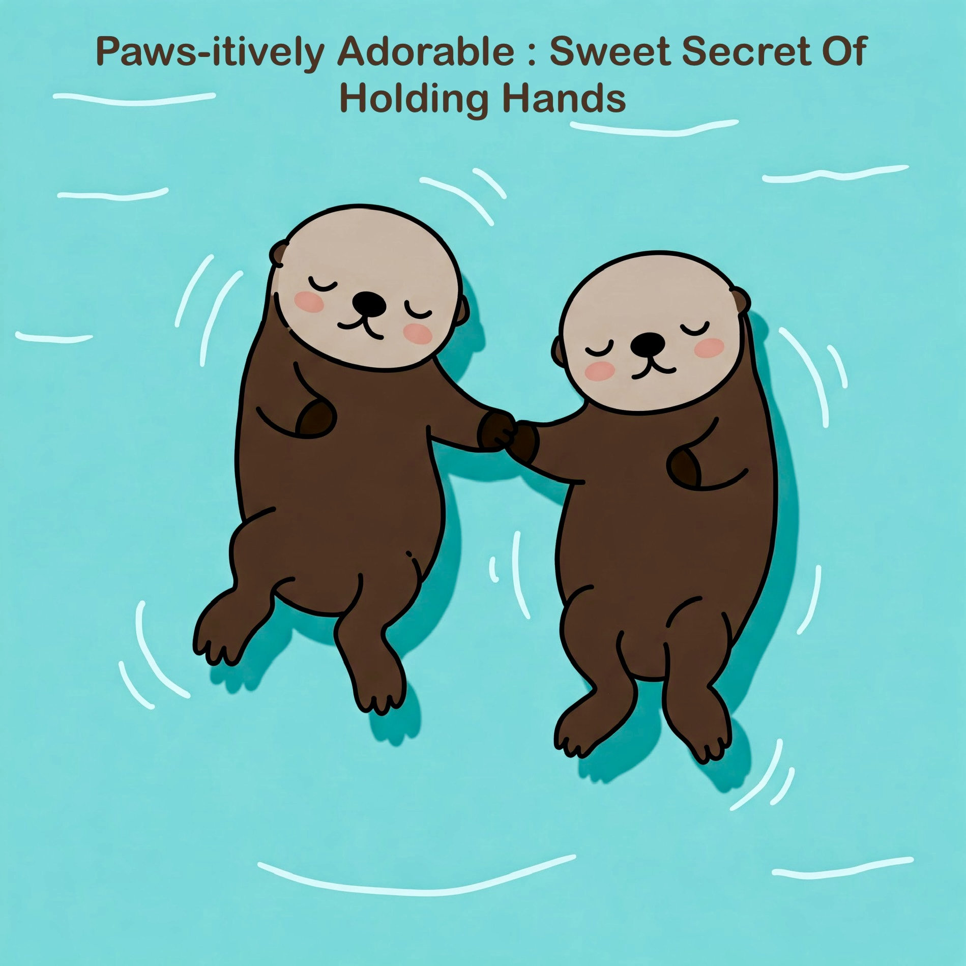 photo of Paws Together-The Sweet Secret of Sleeping Sea Otters